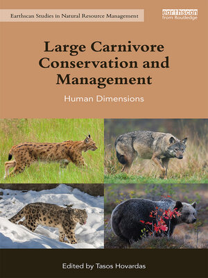 cover image of Large Carnivore Conservation and Management